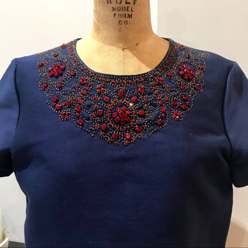 C Wonder stone embellished top size 8